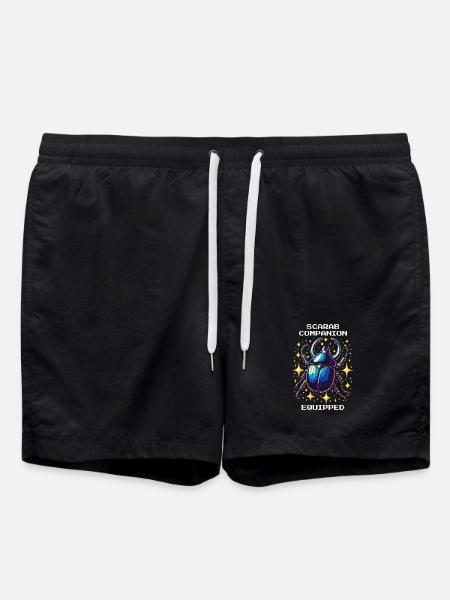 Scarab Pet Equipped | Egypt - Swim Trunks - black