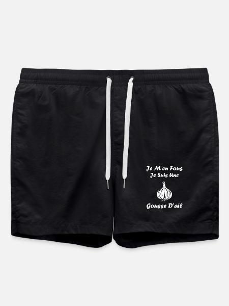 Attitude Gousse d’Ail - Short de bain - noir