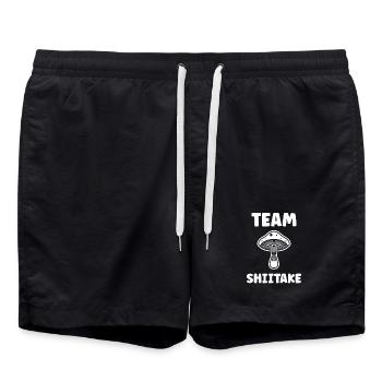 Champignon Team Shiitake - Short de bain - noir - Devant - AI Model Male 185 light (185cm)