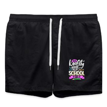 Top Koality School Girl - Swim Trunks - black - Front - AI Model Male 185 light (185cm)