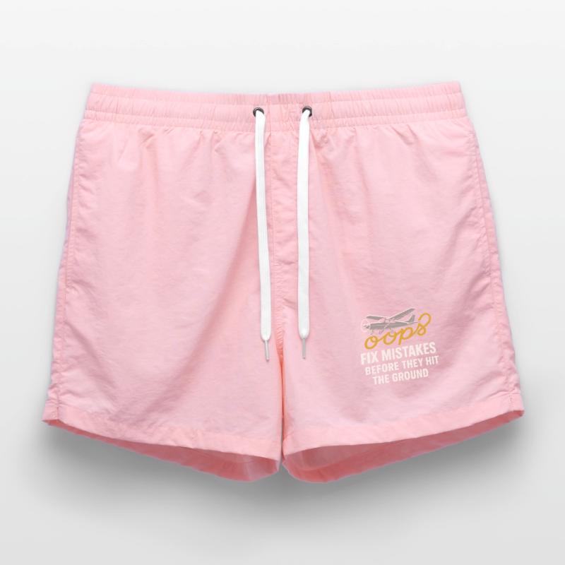 Flight Instructor Cfi Pilot Aviation Instructor Swim Trunks