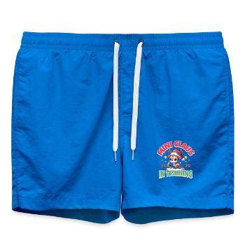 Rentier Geschenkidee für festliche Stimmung - Badeshorts - Cobalt blue - Vorne