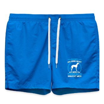 Podenco braucht mich Spanischer Windhund - Badeshorts - Cobalt blue - Vorne