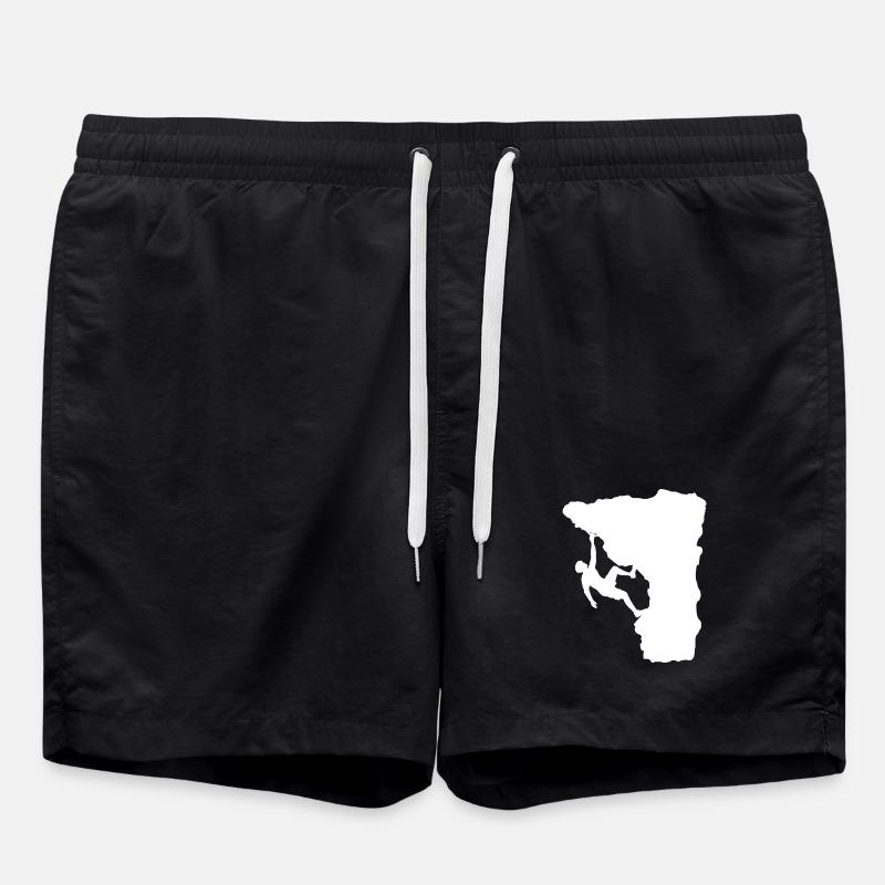 Grimpeur sur le rebord - Short de bain - noir
