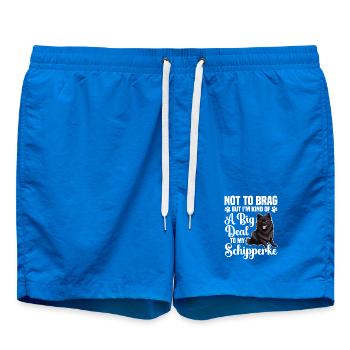 Je ne veux pas me vanter, mais je suis un peu un grand - Short de bain - cobalt blue - Devant