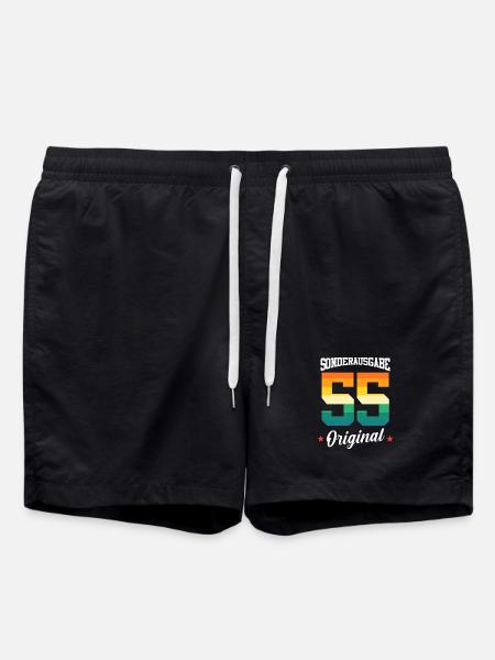 55 Anniversaire - Short de bain - noir