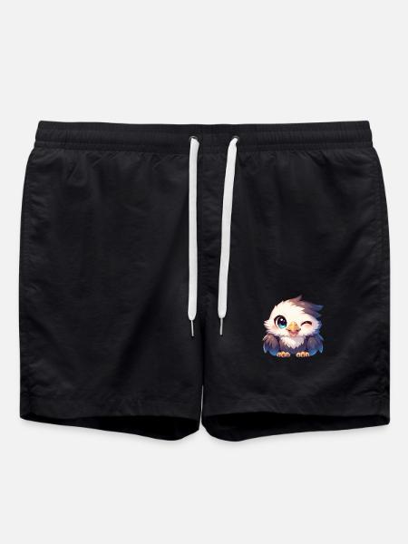 Adler - Badeshorts - Schwarz