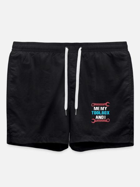 Mechanical Engineering Mechanical Engineer - Swim Trunks - black
