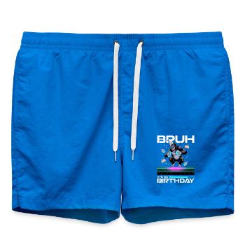 Birthday Gamer VR - Badeshorts - Cobalt blue - Vorne