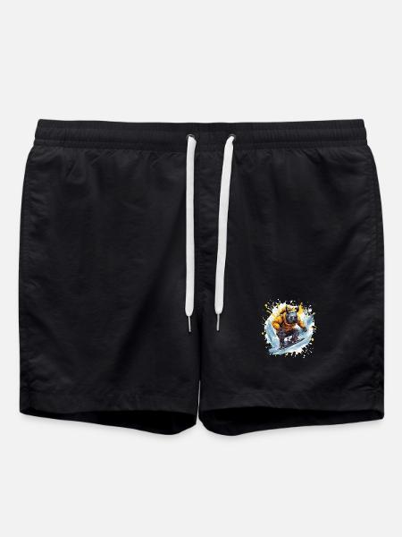 Rhino Snowboard - Swim Trunks - black