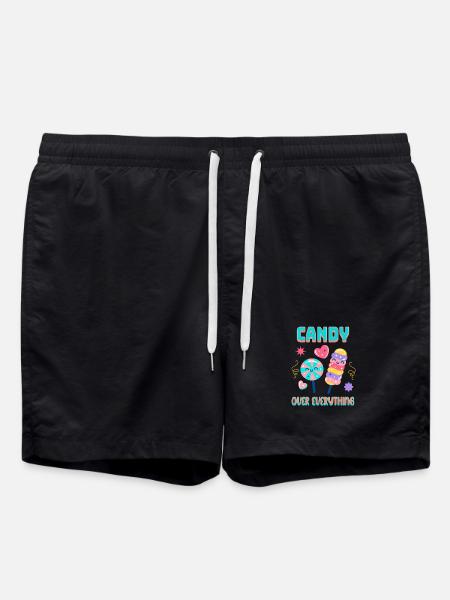 Süß Frech Zuckersüchtig Mode - Badeshorts - Schwarz