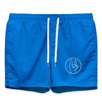 Silent Fox Teacher Primary School Kindergarten - Swim Trunks - cobalt blue - Front
