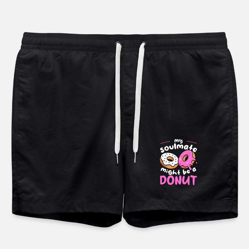 Mon beignet d’âme sœur - Short de bain - noir