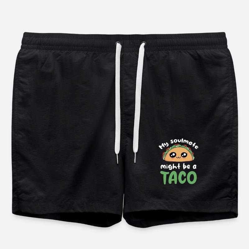 My Soul Taco - Short de bain - noir