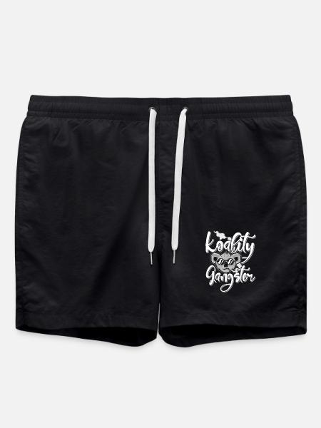Koality Gangster - Short de bain - noir