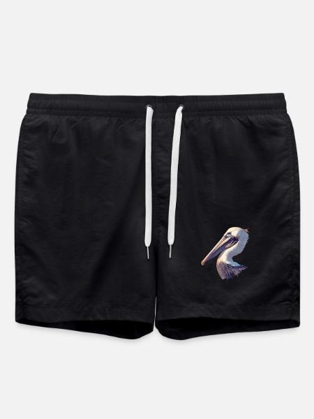Pelicans Pelican - Swim Trunks - black