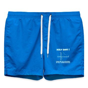 Math Math Math Teacher Mathematician - Swim Trunks - cobalt blue - Front