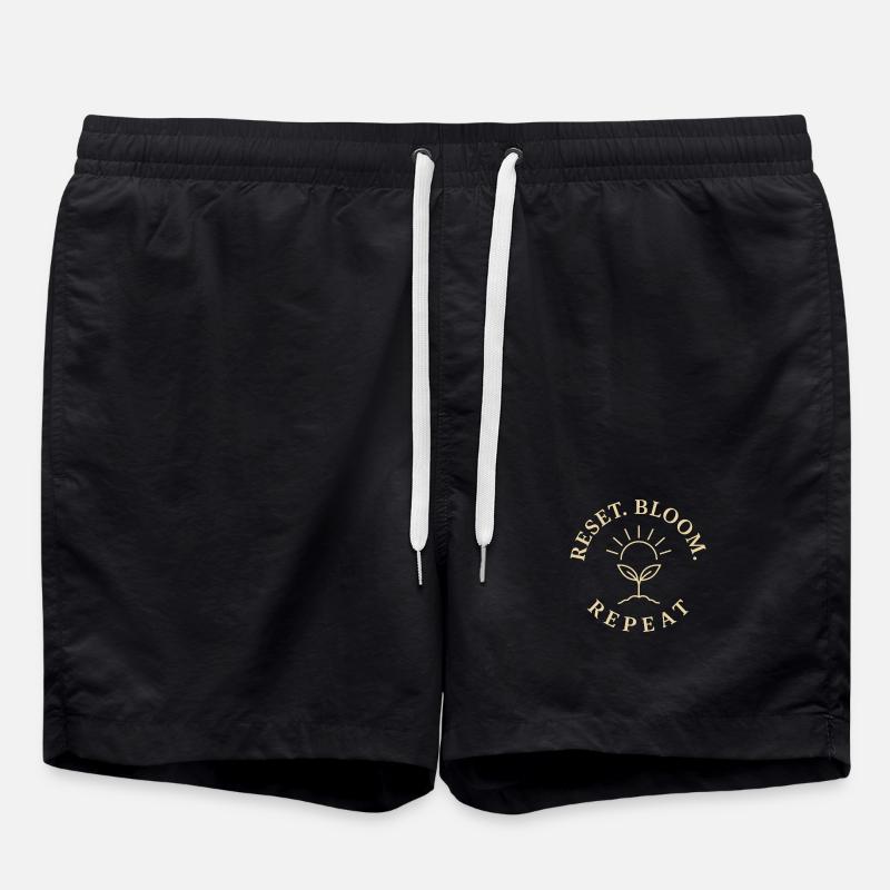 Croissance consciente, Renouvellement printanier, - Short de bain - noir