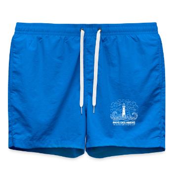 Leuchtturm des Pays des Abers Bretagne Finistère Sauvage - Badeshorts - Cobalt blue - Vorne