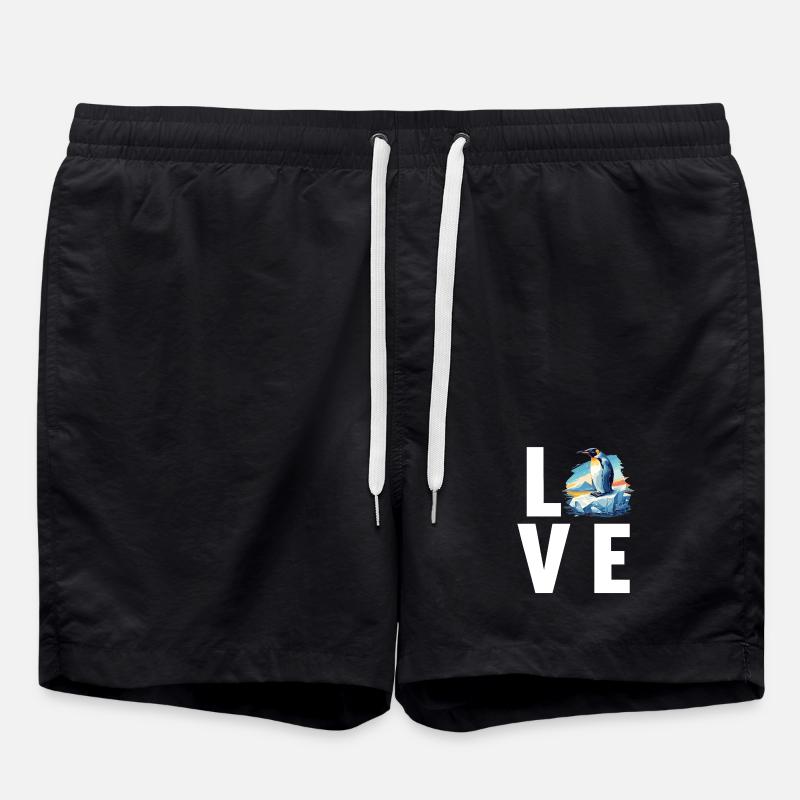Penguins Penguin - Swim Trunks - black
