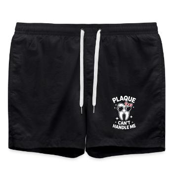Dentist Saying Tooth Funny Dentist Gift - Swim Trunks - black - Front - AI Model Male 185 light (185cm)