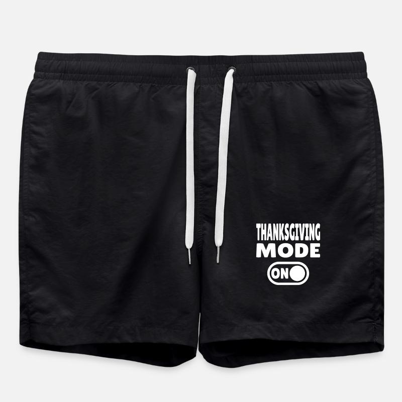 Mode Thanksgiving activé - Short de bain - noir