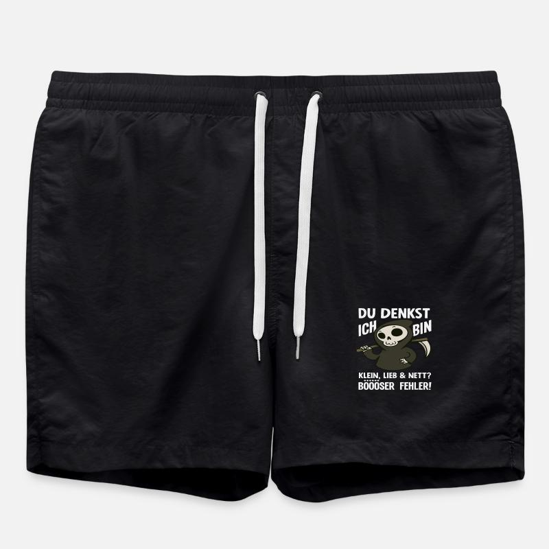 Mauvaise erreur Little Grim Reaper - Short de bain - noir