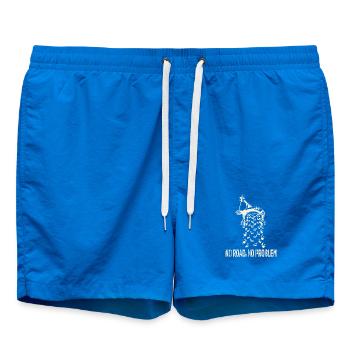 Adventure Mode – No Road No Problem - Swim Trunks - cobalt blue - Front