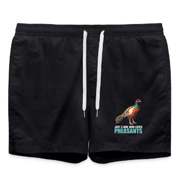 Faisans Faisan - Short de bain - noir - Devant - AI Model Male 185 light (185cm)