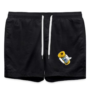 Money - Swim Trunks - black - Front - AI Model Male 185 light (185cm)