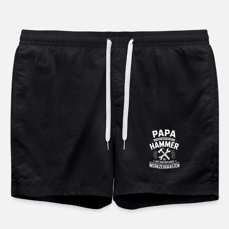 Dad Hammer Toolbox - Swim Trunks - black