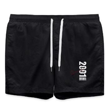 25e anniversaire Original Décembre Volume 2001 - Short de bain - noir - Devant - AI Model Male 185 light (185cm)
