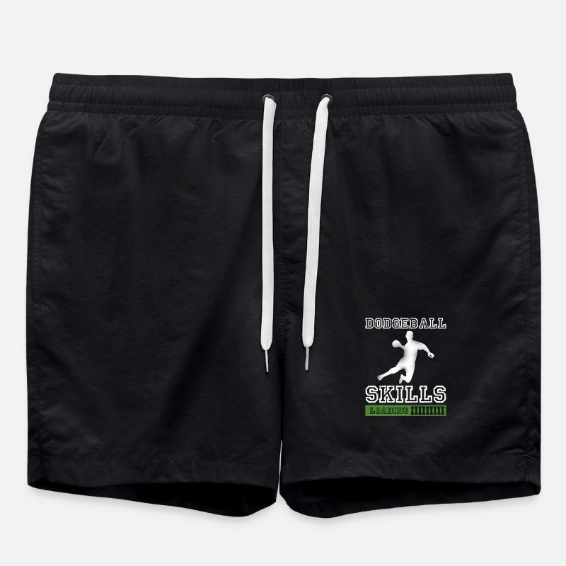 Dodgeball Skills Loading - Swim Trunks - black