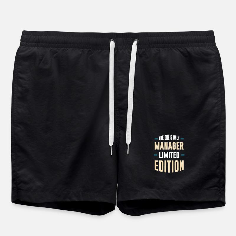 L’unique édition limitée Manager - Short de bain - noir