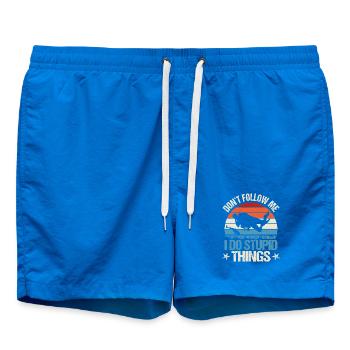 Diving divers - Swim Trunks - cobalt blue - Front