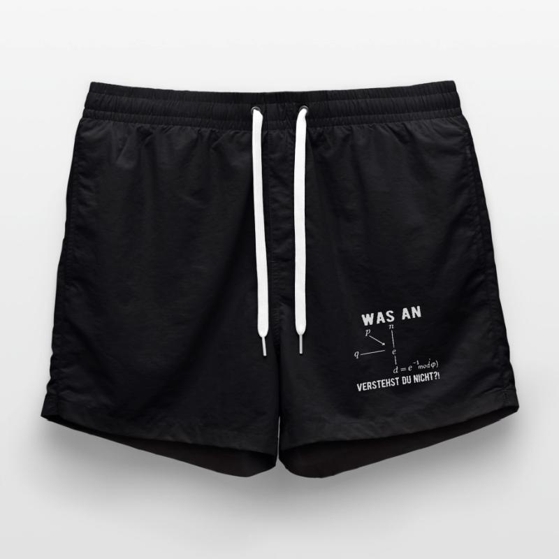 Computer Scientist Programmer Computer Nerd Saying Swim Trunks
