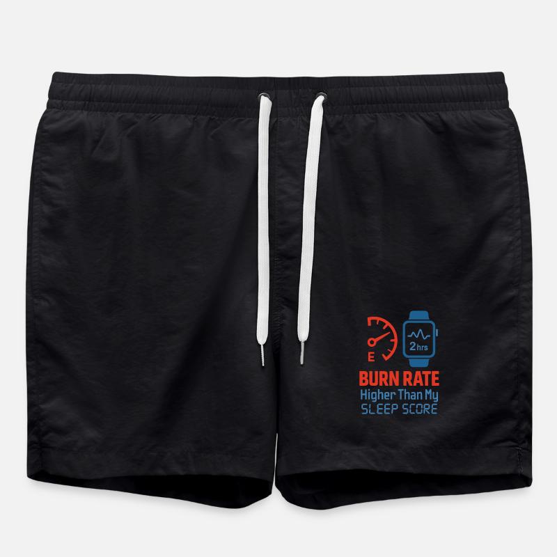 Startup-gründer Survivor Burnout Recover - Badeshorts - Schwarz
