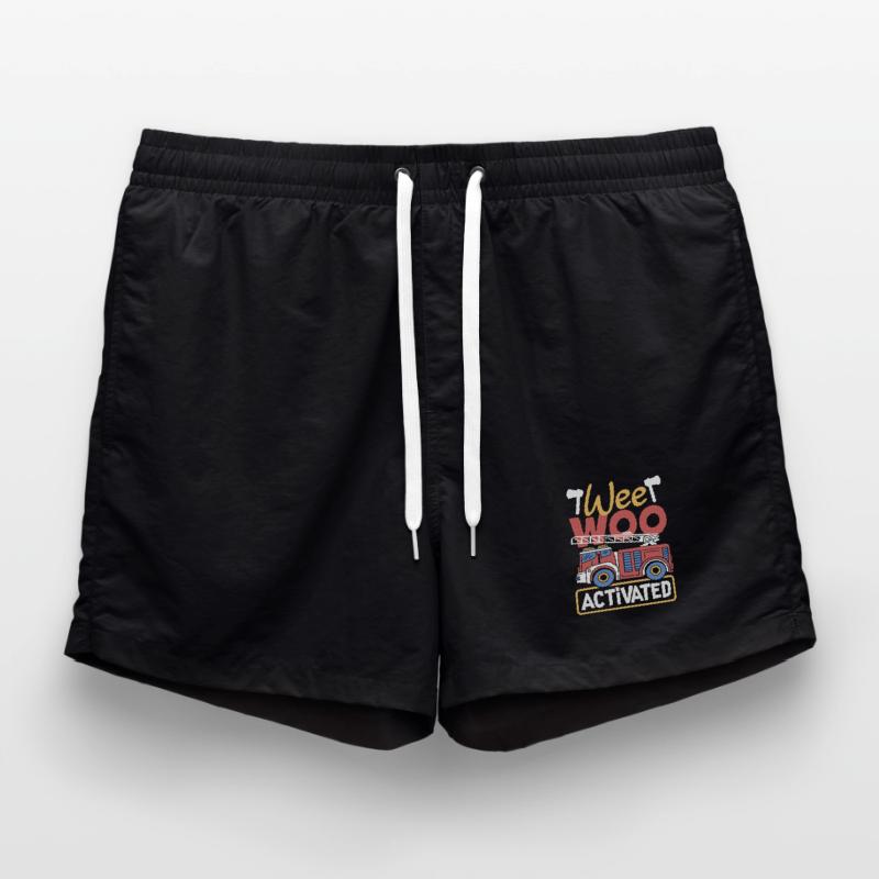 Wee Woo Squad Fire Tiny Feuerwehrmann Badeshorts
