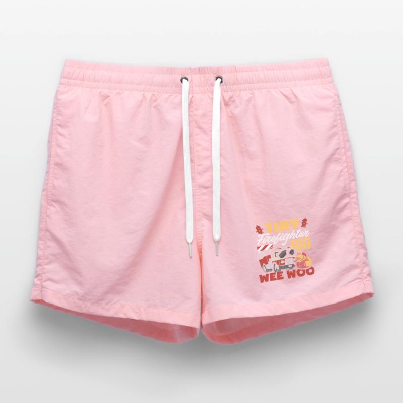 Wee Woo Squad Fire Tiny Firefighter Swim Trunks