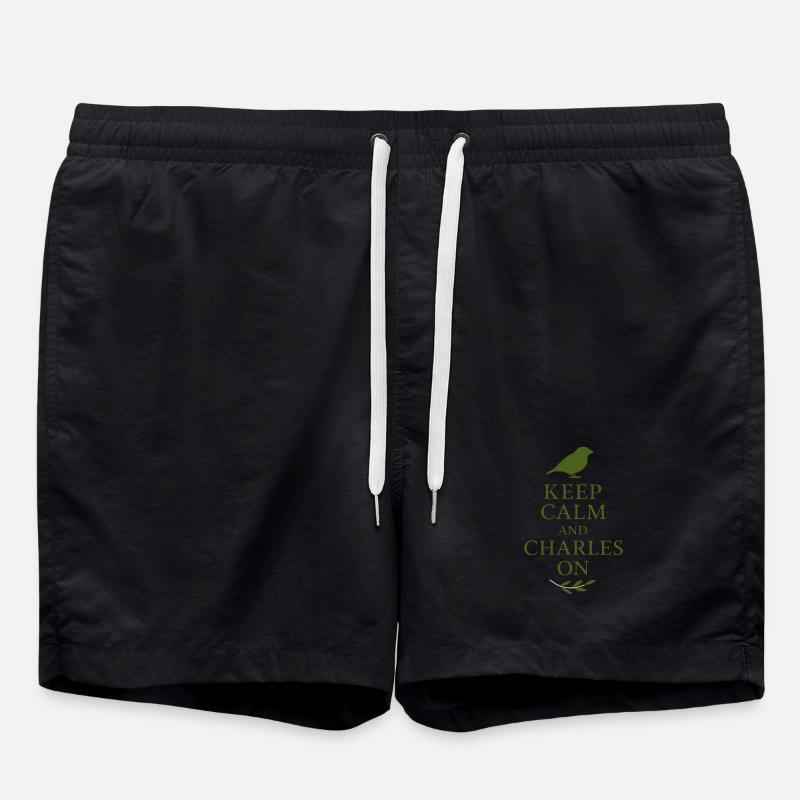Charles Darwin Don Natural - Short de bain - noir