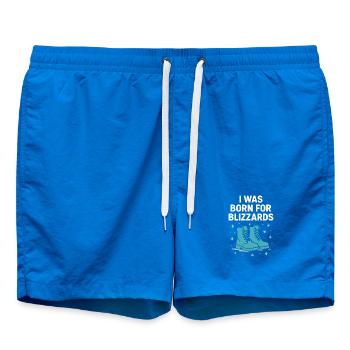 Kaltes Staatsleben Geschenk Eiskalte - Swim Trunks - cobalt blue - Front