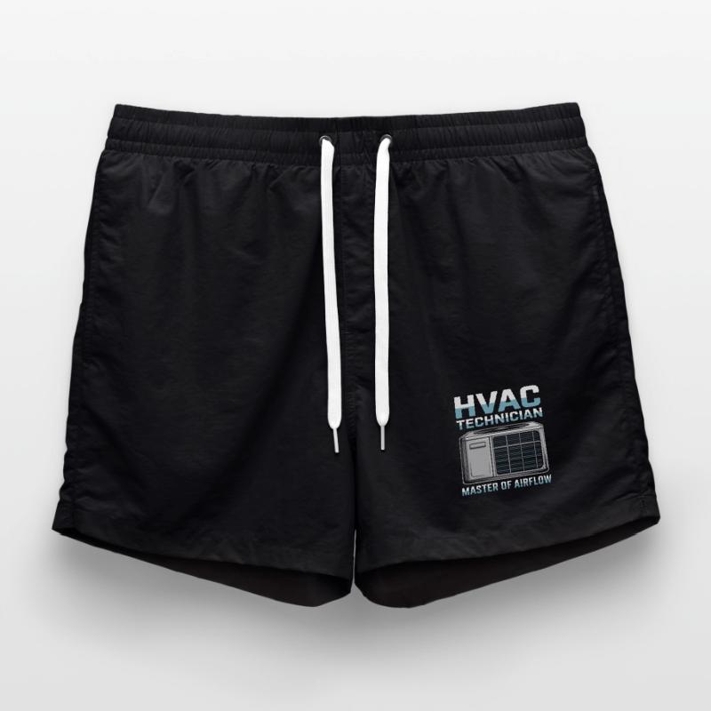HVAC Techniker Kühltechnik Geschenk Männer Profis Badeshorts