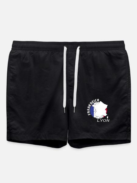 Lyon - Badeshorts - Schwarz