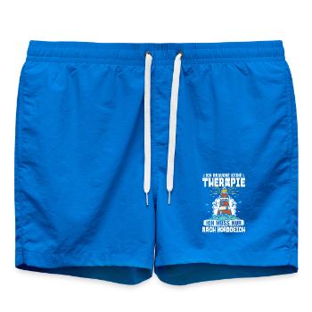 Vacances à la mer du Nord N’A BESOIN D’AUCUNE THÉRAPIE DOIT ALLER À - Short de bain - cobalt blue - Devant