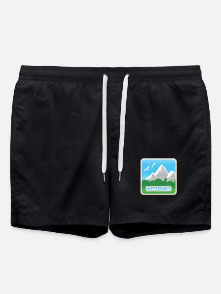 Westghats - Badeshorts - Schwarz