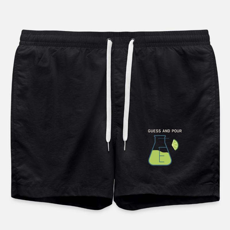 Shaker Steckt Fest Anfänger-mixologe - Badeshorts - Schwarz