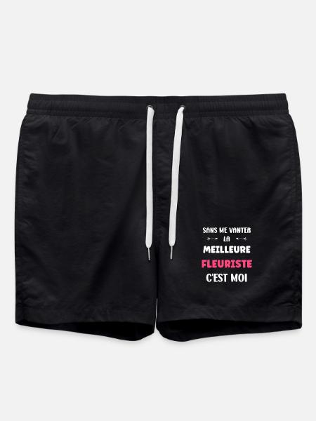 florist - Swim Trunks - black