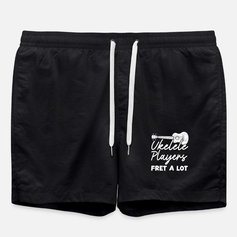 Ukulélé hawaïen ukélé ukulélé - Short de bain - noir