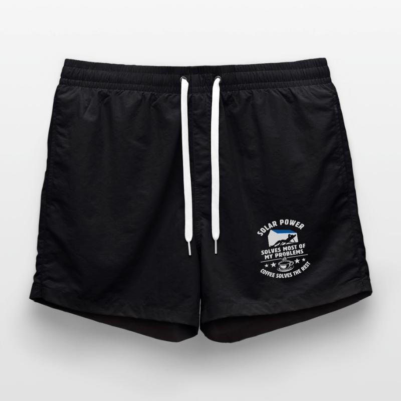 Solar Power solves most of my Problems - Kaffee Badeshorts