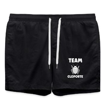 Woodlouse - Badeshorts - Schwarz - Vorne - AI Model Male 185 light (185cm)